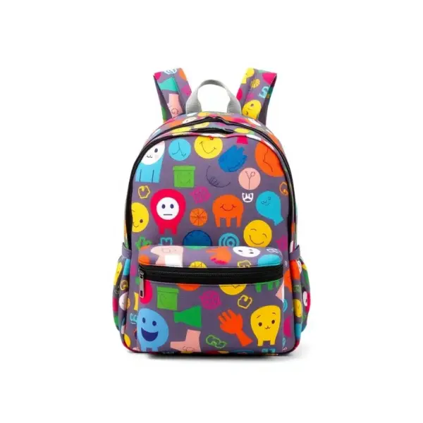 Colorful Patterned Backpack for Kids